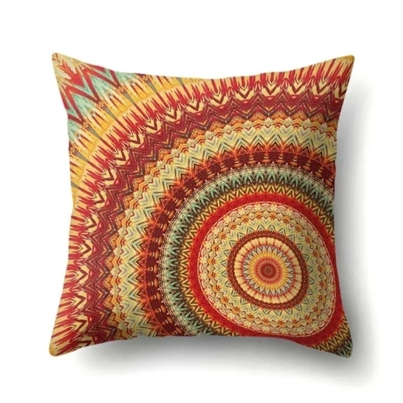 Nwt multi colored decorative accent pillow case - Picture 1 of 2